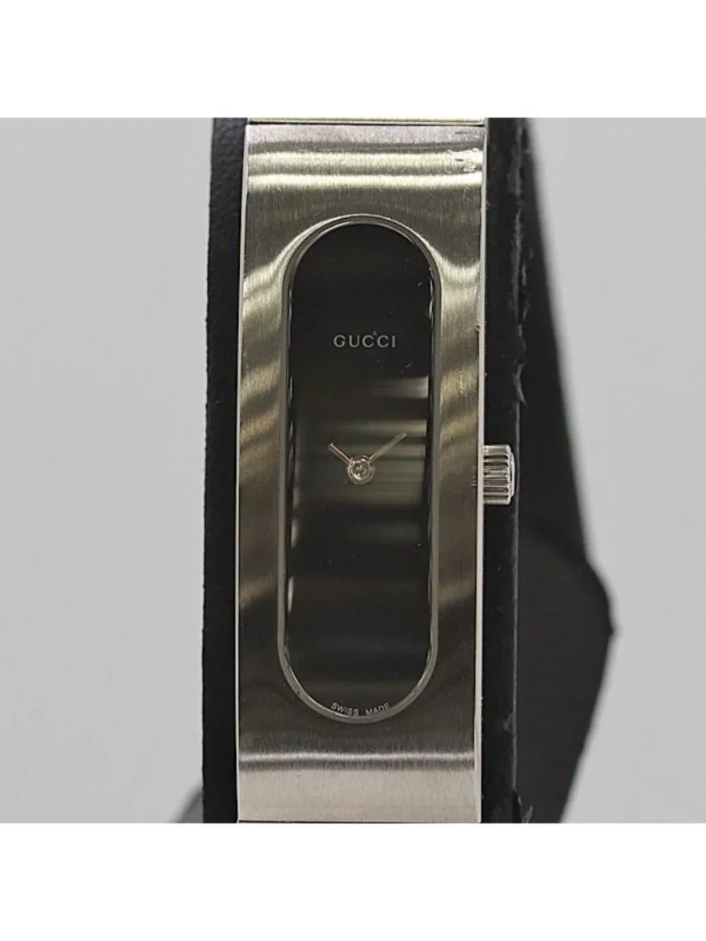 Gucci Bangle Watch Black Dial